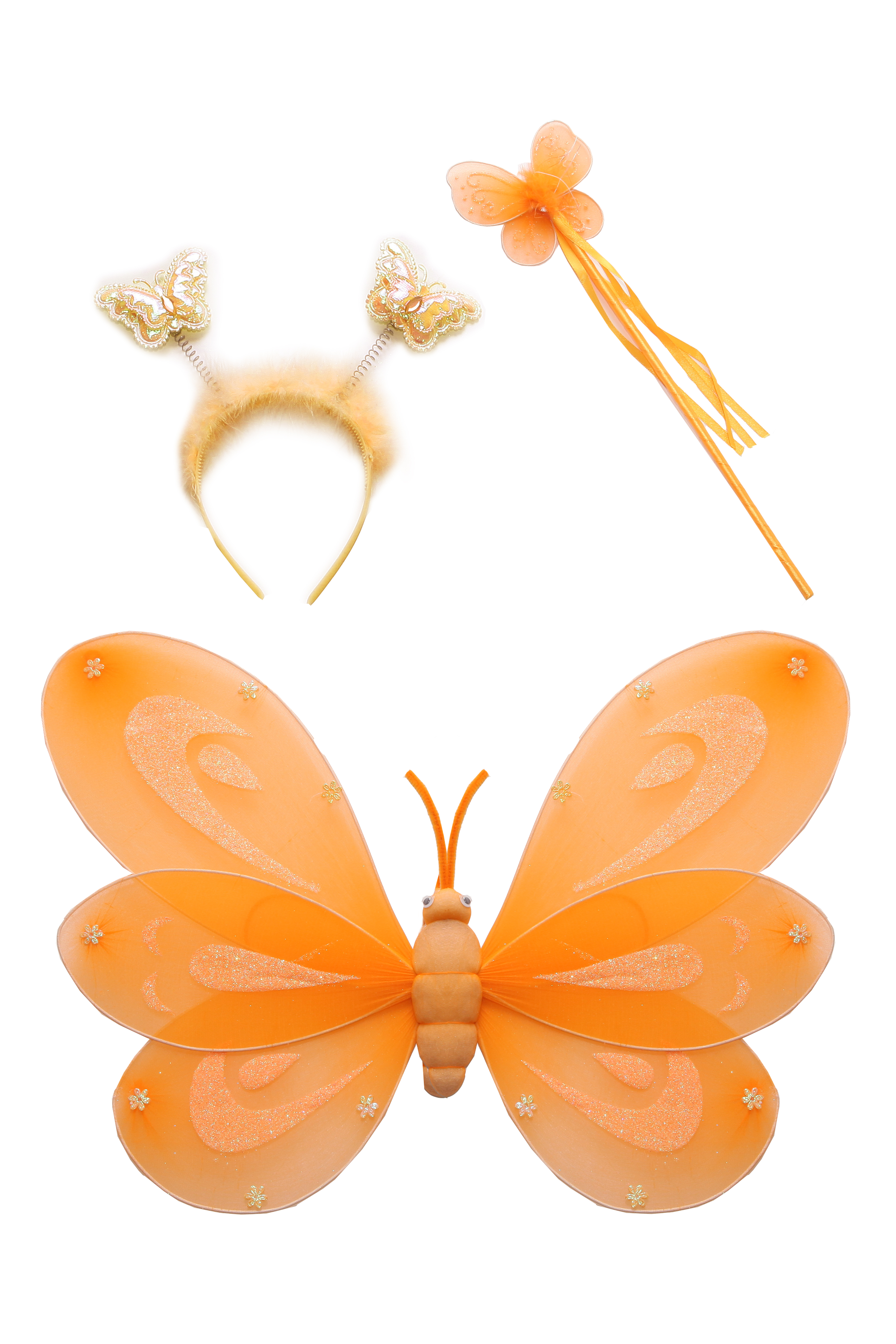 SET FARFALLA ARANCIO